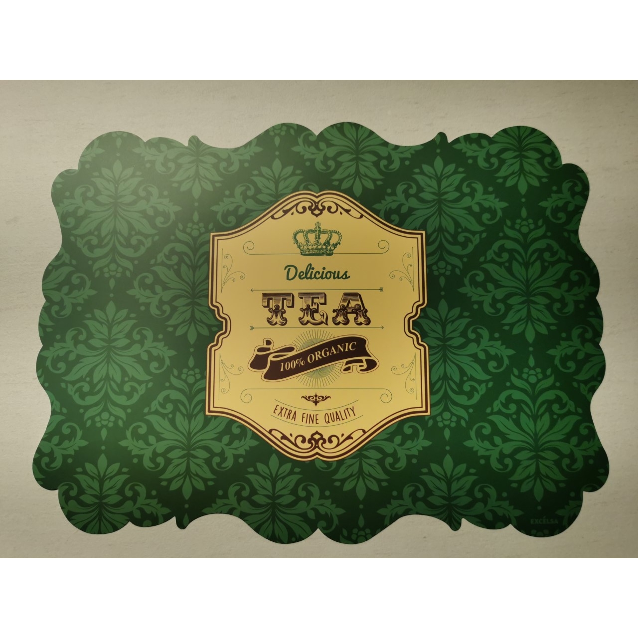 Delicius set 4 Set de table rectangulaire, 42,5x30 cm, assorti Excelsa